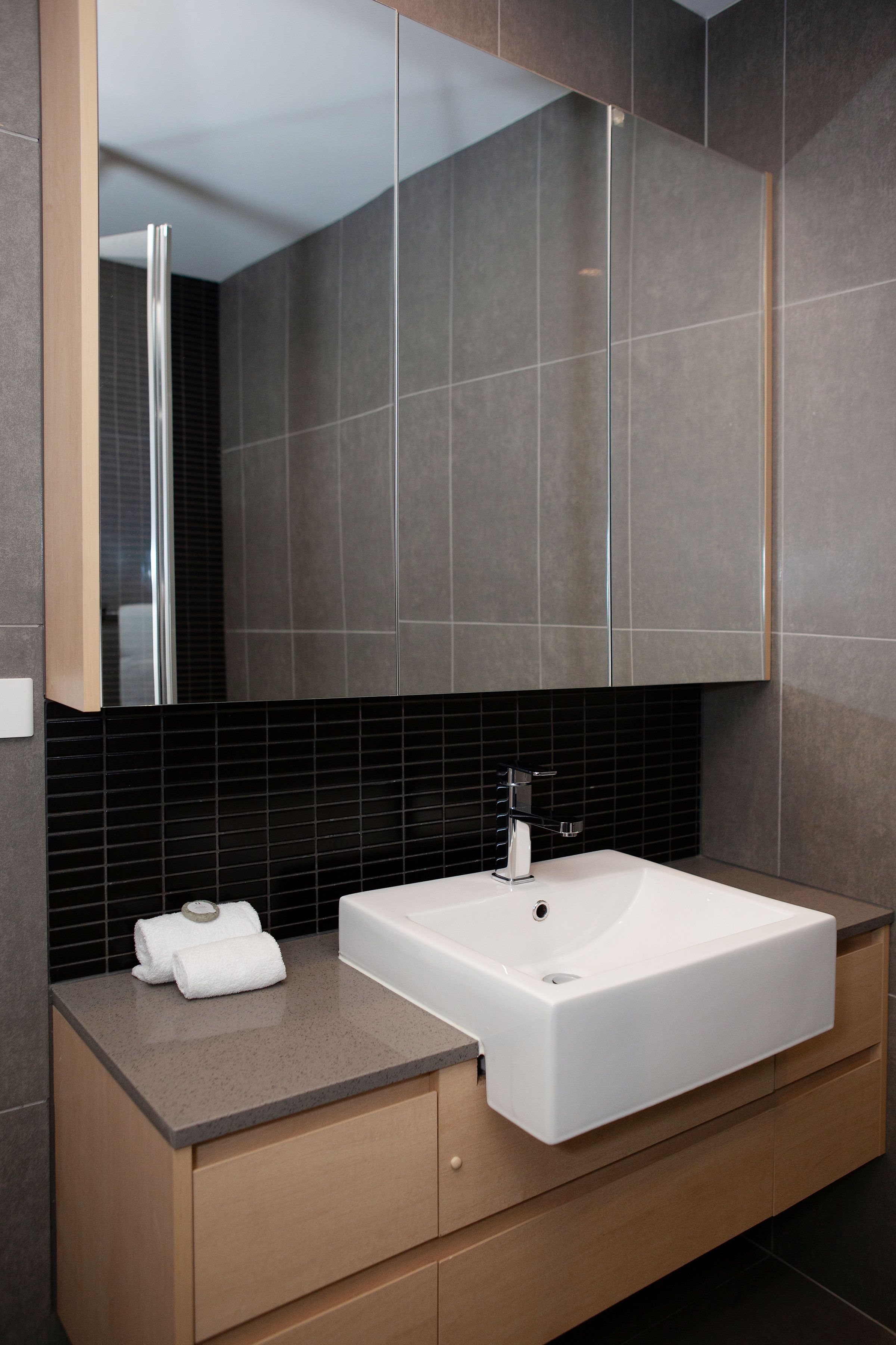 1 Bedroom Deluxe - king bedroom with sliding door